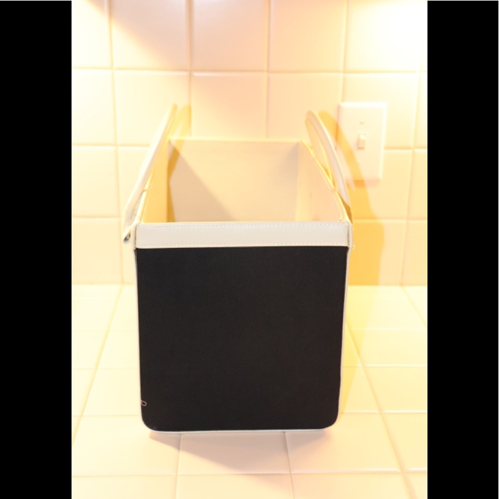 DOUBLE HANDLED CANVAS COVERED STORAGE BINS - Picture 6 of 10